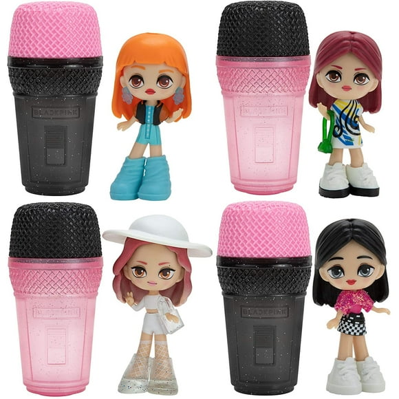 blackpink micro pop stars mystery surprise figures 4 pack  3 kpop idol dolls  caracter blackpink blackpink