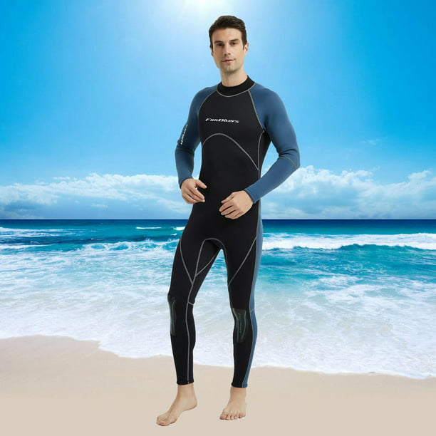 de neopreno para hombre de 3 mm, trajes de buceo , natación, , mantener el ca Baoblaze traje de neopreno de los hombres | Walmart en línea