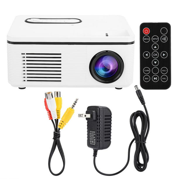  Proyector de cine en casa con Android Football Gaming Smart TV  4k 100001080p LCD proyector 1350 (color A15-blanco, tamaño: E) : Electrónica