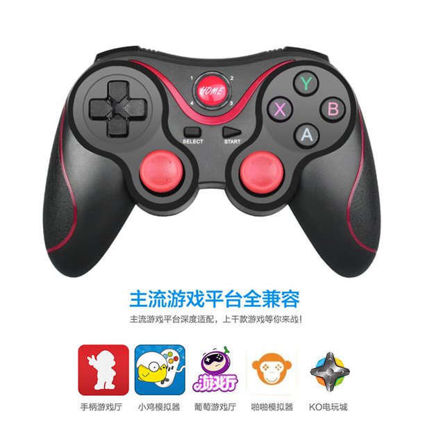 CONTROL INALÁMBRICO X3 CON SOPORTE GAMEPAD JUEGOS DIVERSIÓN TELEFONO –  Soriega