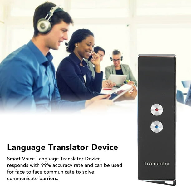 Traductor E1 Auriculares con traductor comunicación fluida