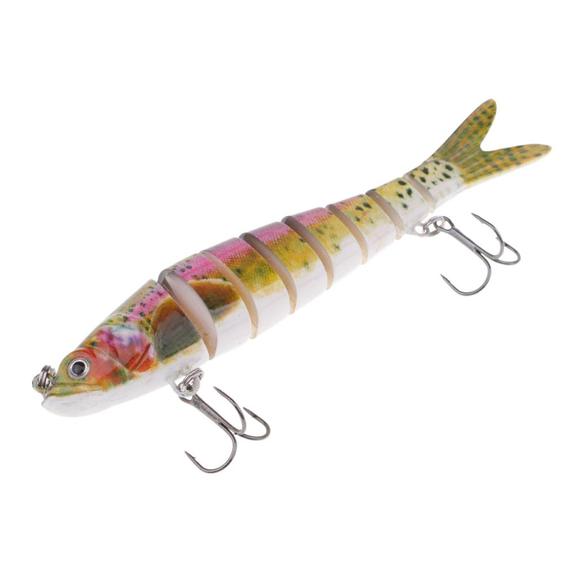 Señuelos de lubina a rayas artificiales, señuelos , anzuelo triple,  crankbaits duros de para agua de salada - , se describe DYNWAVEMX Señuelos  de pesca Baits Jigs