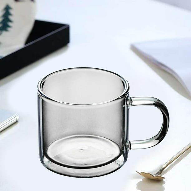 BNUNWISH Vasos de doble pared, tazas de café transparentes, juego de tazas  de té de 4-8 onzas, aisla…Ver más BNUNWISH Vasos de doble pared, tazas de