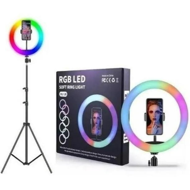 GENERICO Selfie Anillo Aro Luz Led Celular 3 Modos Iluminación Usb