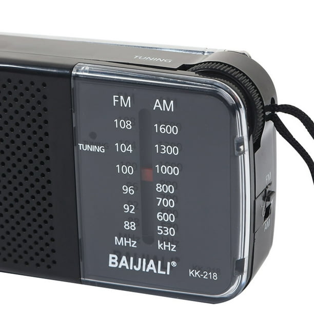  Sony Radio de batería portátil analógica FM/AM de doble banda  Radio de audio para el hogar Negro (ICF-19) : Electrónica