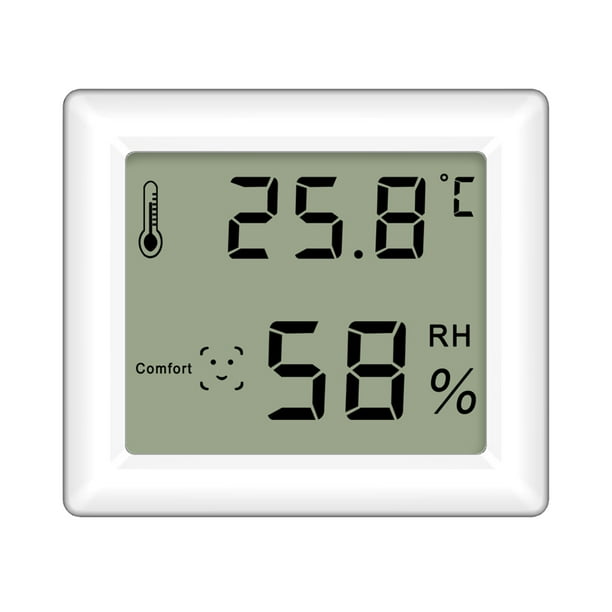 Termometro De Pared Clasico Higrometro Grande Para Patio Temperatura Humedad.