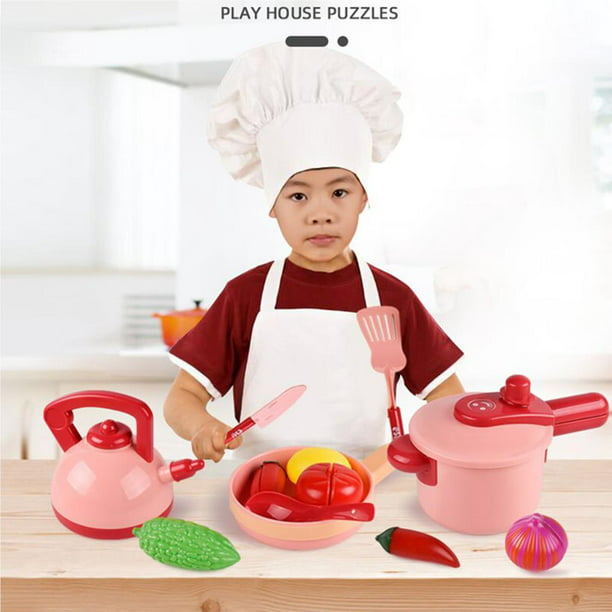 Juego de utensilios de cocina para niños: ¡anfitriones perfectos!