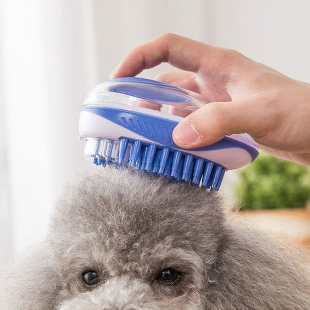 Cepillo de vapor para gatos, limpiador de cepillo de vapor 3 en 1, cepillo  de masaje de silicona, cepillo de limpieza de pelo de mascotas para gatos y