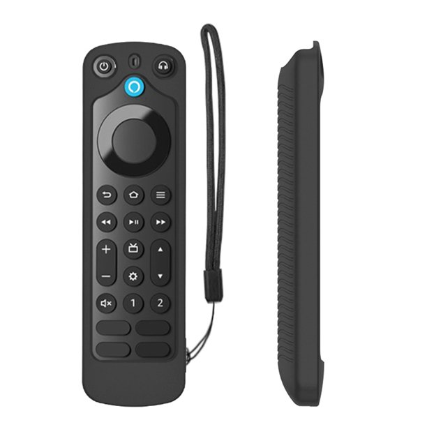  Funda de silicona para mando a distancia, funda protectora de  silicona con cordón, funda de silicona de repuesto universal, funda de  silicona antideslizante para TV Stick : Electrónica