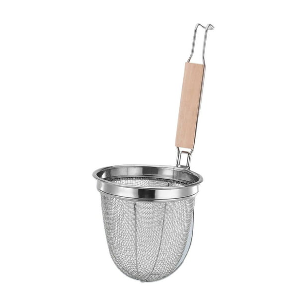 Colador de de acero inoxidable, cesta para hervir Pasta, utensilio de  cocina , colador de malla para Baoblaze colador de fideos