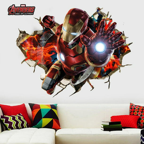 Marvel Avengers - Bloc de pegatinas (4 hojas), diseño de