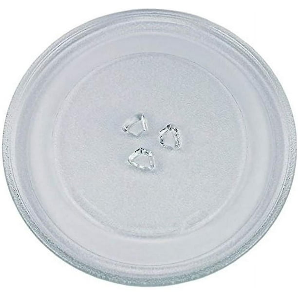 vidrio plato para microondas, plato giratorio de 24,5 cm reemplaza