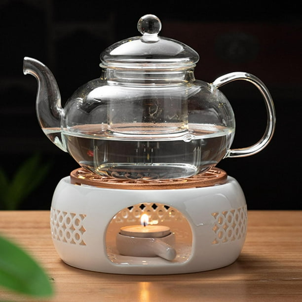 31542 Taza con calentador a vela Tea Time porcelana / Café aromatizado >  Café