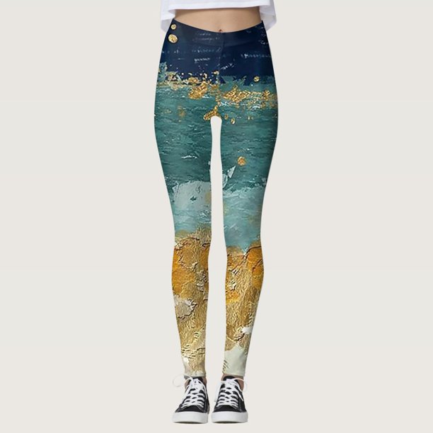 Gibobby Leggins termicos mujer Leggings deportivos estampados navideños de  moda informal para mujer Gibobby