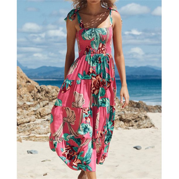 Vestidos Mujer Casual Verano Largo - Vestidos Mujer Boho Chic