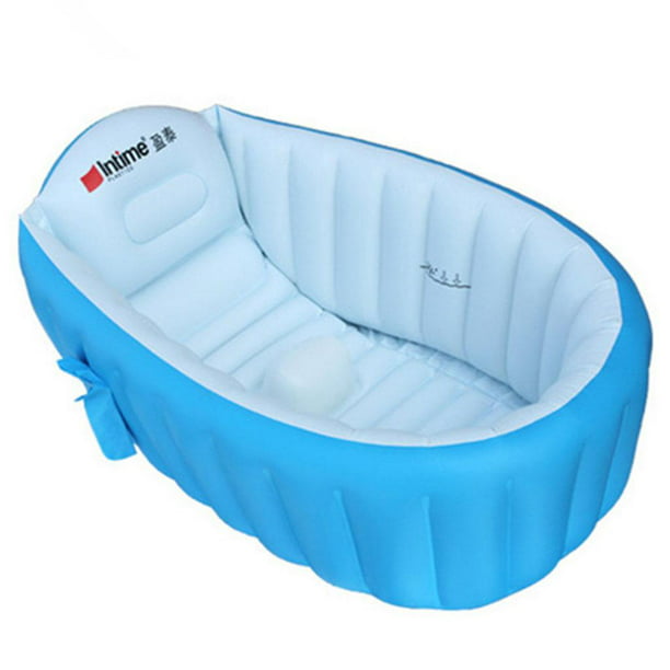 Bañera inflable portátil bañera de baño para s bebés Azul Zulema Piscina  inflable