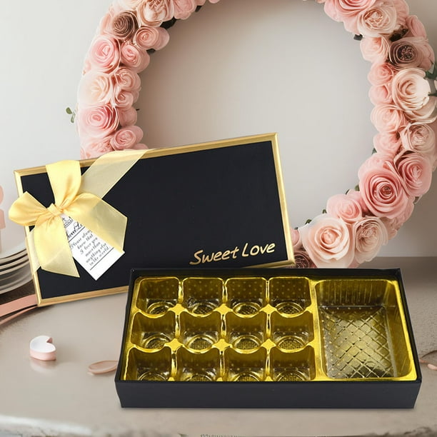 Caja de regalo de chocolates para el día de San Valentín - 4 cajas de  chocolates por artículo