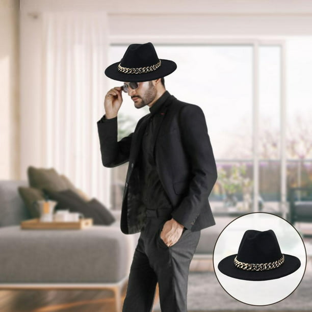 Sombrero de Panamá clásico plegable para hombre, sombrero de moda para  verano, playa, Panamá para hombres y mujeres, gorra de jazz