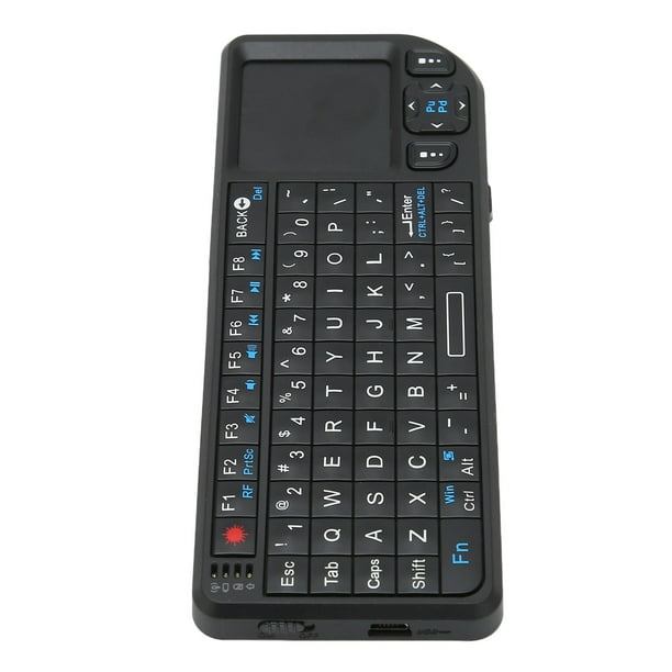 Teclado pequeño, mini teclado 2.4G teclado portátil inalámbrico mini teclado  inalámbrico rendimiento sólido