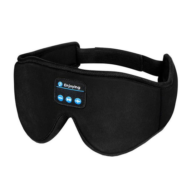 Antifaz con auriculares - Antifaz para dormir con auriculares Bluetooth 5.0  Negro INF, Supraaurales, Bluetooth, gris