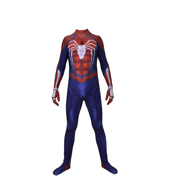 Spider Man PS4 Costume Cosplay Jumpsuit Halloween Zentai Adult/Kids