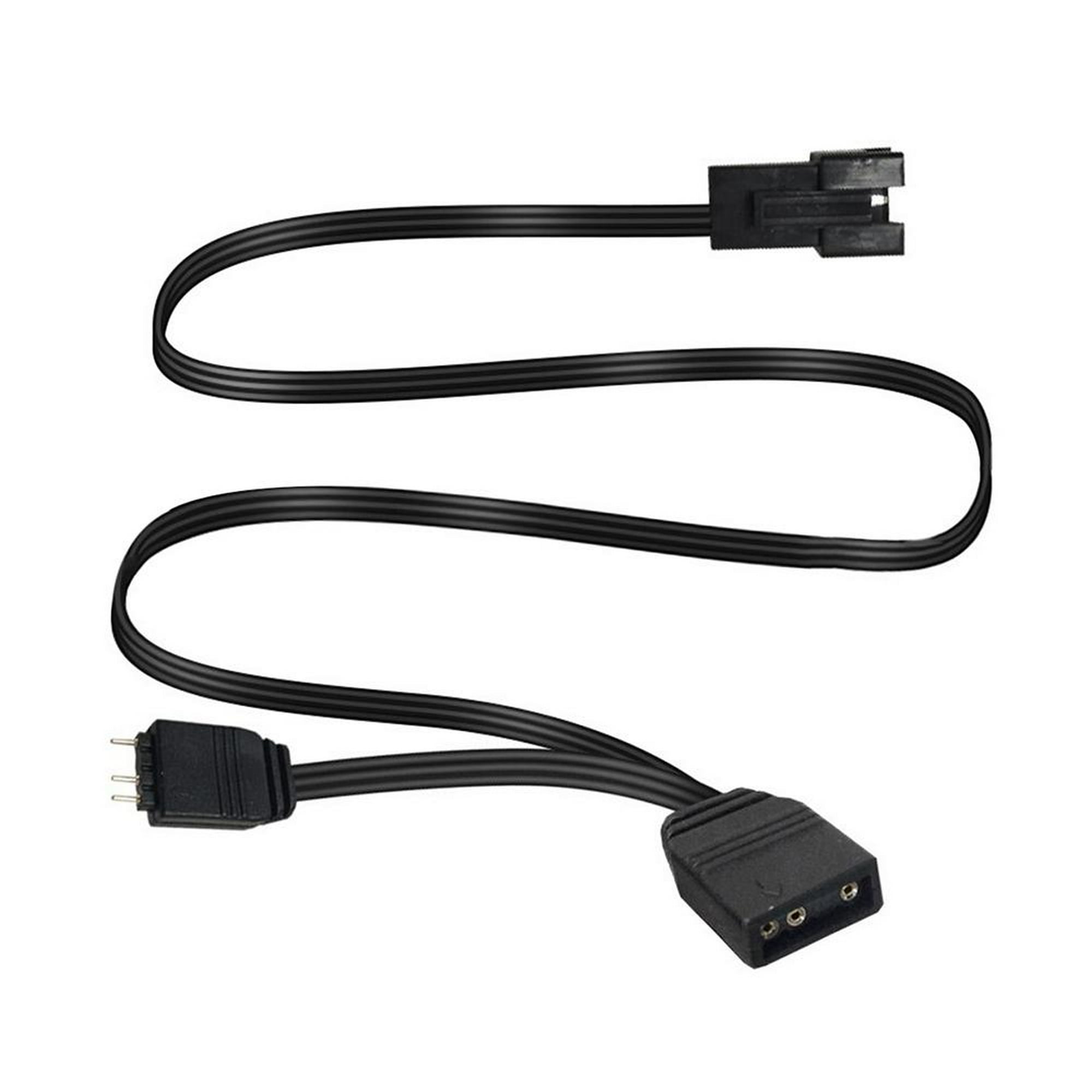 Cable alargador de Cables To Go, 0.14 pulgadas, para conectar macho y  hembra, color negro Negro