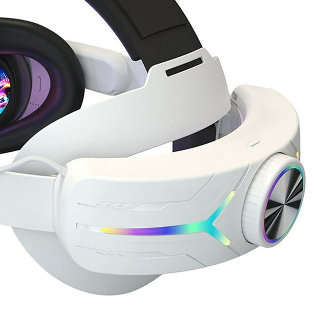 Accesorios Set Juego de accesorios 7 en 1, correa para la cabeza RGB,  cubierta facial, máscara para ojos para Oculus/Meta Quest 3