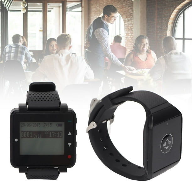 Reloj de cuidador inalámbrico para personas mayores, reloj de cuidador  inalámbrico 1 Reloj de cuidador inteligente inalámbrico Reloj de cuidador  de llamadas Funcionalidad de alta precisión