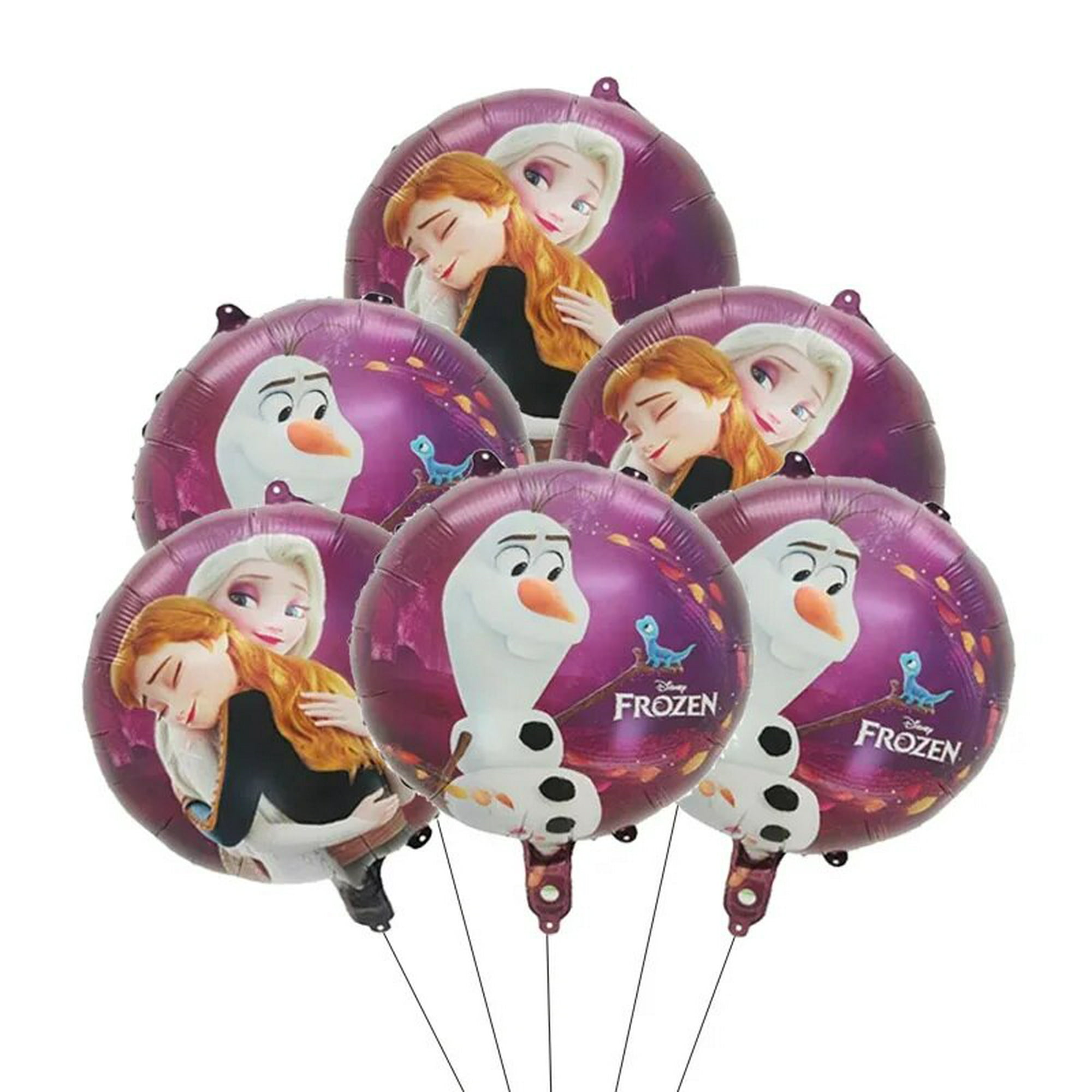  8 globos de papel de aluminio de princesa de Disney para niñas,  cumpleaños, baby shower, decoración de fiesta temática de princesa