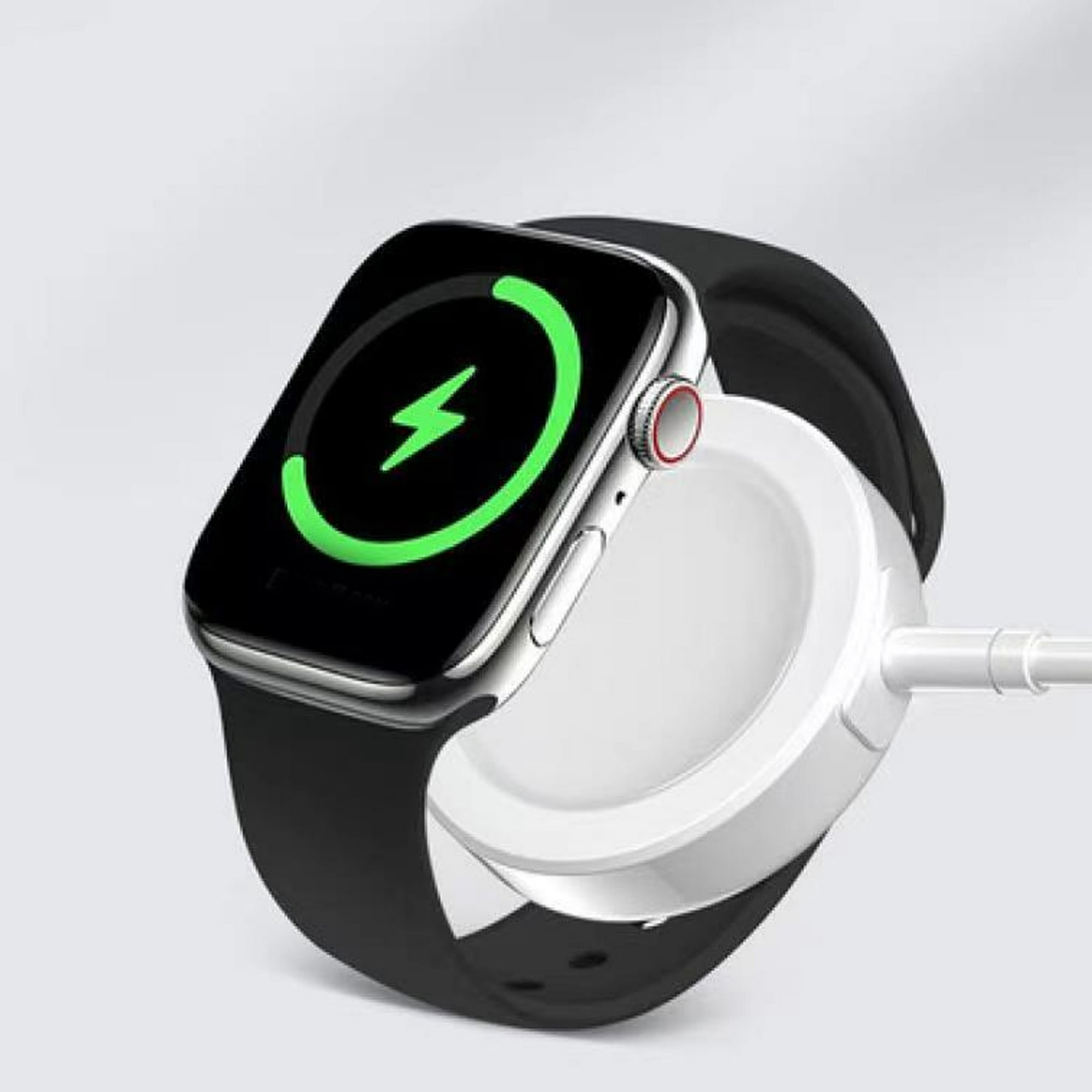 Cargador de reloj inteligente, carga magnética USB de 2.5 W, cable de carga  rápida de reloj, cable de carga de reloj para iOS Watch Series 8, 7, 6, 5