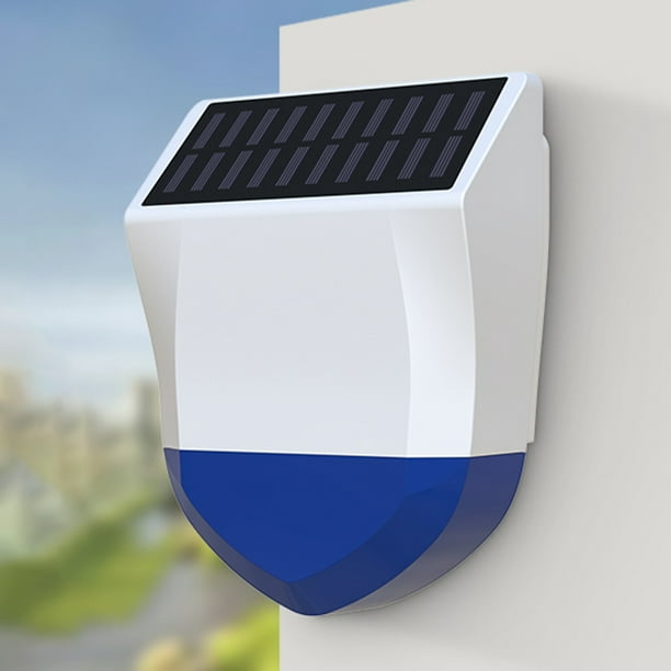 Alarma exterior Wifi con energía solar BT 5.0 Alarma inteligente