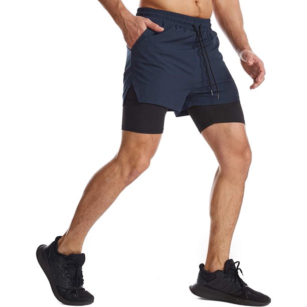 Xishao Shorts Deportivos Hombre Pantalones Cortos Short de