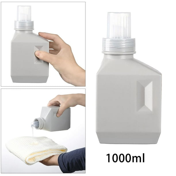 1 dispensador de jabón líquido para el hogar, botella de champú, contenedor  de jabón de manos, subembotellado de líquido para lavandería, botella de g