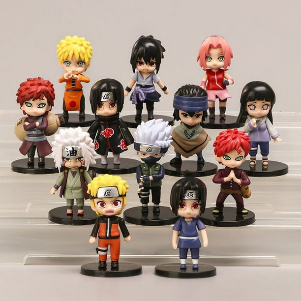 Set De 6 Figuras De Naruto Anime De Colección!