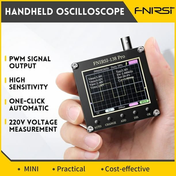 Osciloscopio Portatil Fnirsi Mini Dso152 2.5msa/s 200khz