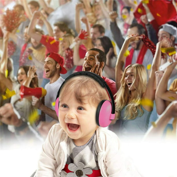 Auriculares con cancelación de ruido para bebés - Rosa Xemadio WMZL-686-4