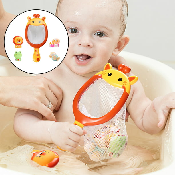  Juguetes de baño para niños de 2 a 4 años de edad, tubos de  baño para niños de 2, 3, 4, 5 años, juguetes de agua con caja de color,  regalo