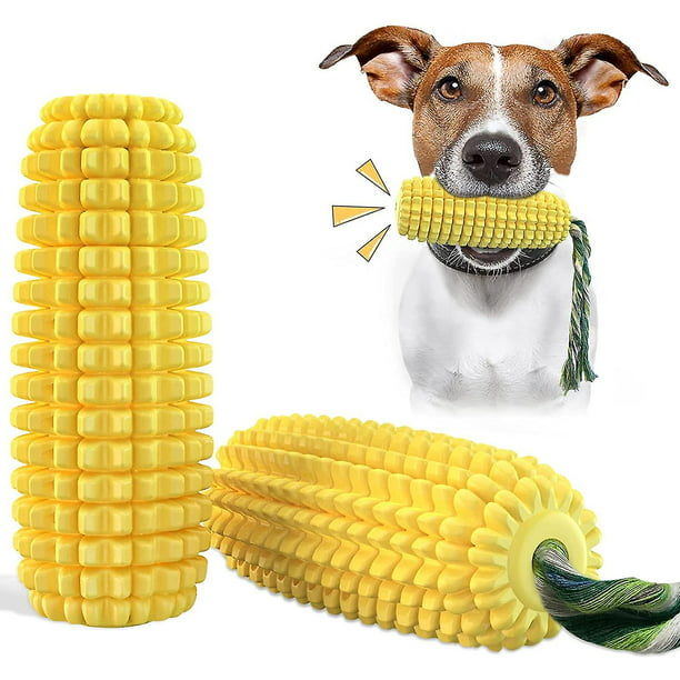 Juguetes para perros de maíz, juguetes para masticar cachorros
