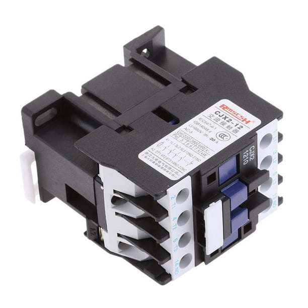 Bobina del contactor 220V de la CA, contactor eléctrico de la CA industrial  del soporte del carril del contactor 220V 9A