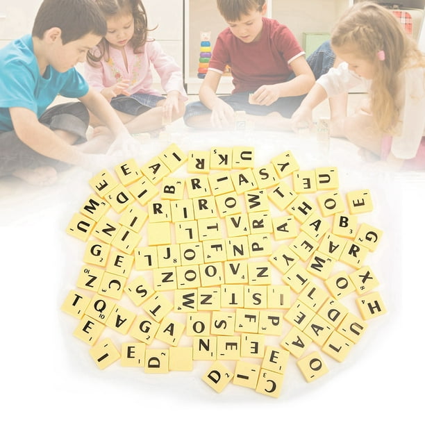 Juego de mesa divertido de plástico para coordinación manos-ojos juego de  letras y azulejos de rompecabezas para niños pequeños ANGGREK Otros
