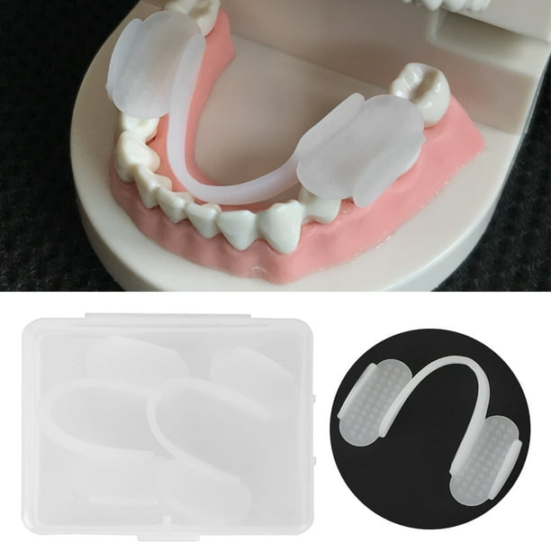 12 Uds. Protector bucal de silicona para apretar los dientes durante la  noche herramienta Dental para dormir-wtake (hy) YONGSHENG 8390606359766