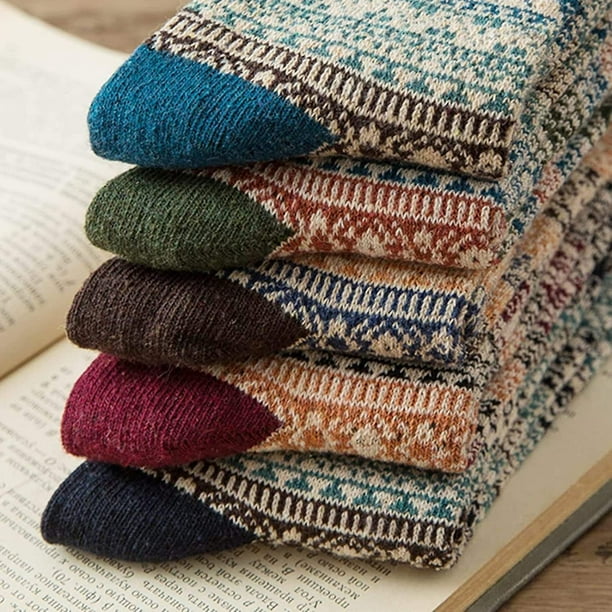 calcetines de lana para mujer talla 35-40 - delaUz