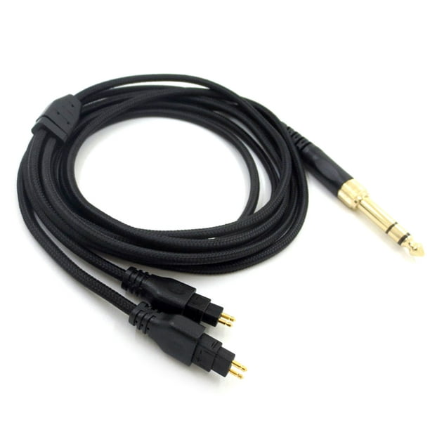Kuymtek Cable de audio de 6,35 mm para auriculares Sennheiser HD580 HD600  HD650 HD660