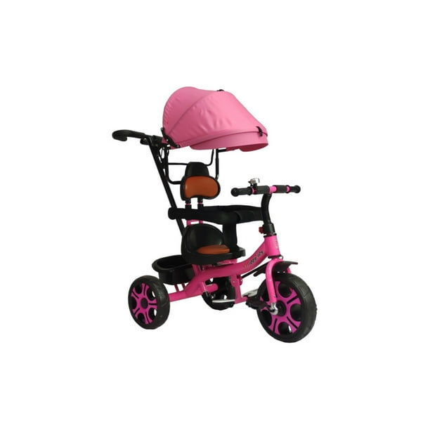 Triciclo Bebe Infantil Con Asiento Giratorio 360° Campanita