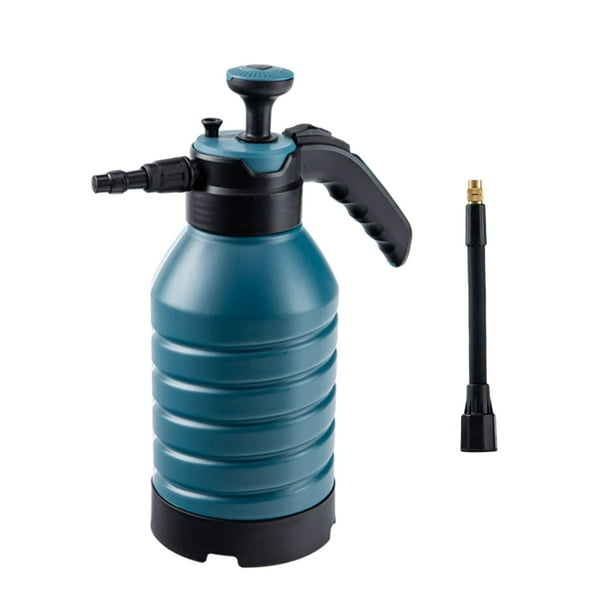Sunnyglade Pulverizador de mano para jardín portátil, bomba de presión para  césped, boquilla ajustable, pulverizador de agua manual de 1/2 galón