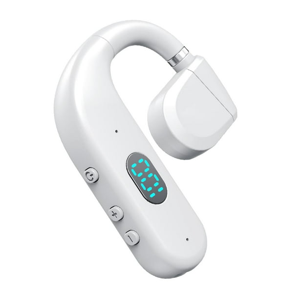 Auriculares Bluetooth V5.3, auriculares abiertos inalámbricos con ganchos  para los oídos, auriculares pequeños con clip, auriculares deportivos