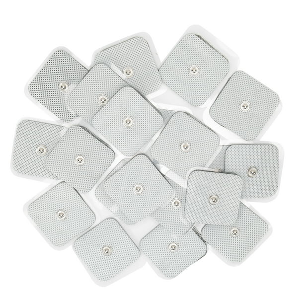Unidad de TENS estimuladores Parches almohadillas para orejas de electrodos  8 piezas 2 x 4 inches 8 piezas pequeñas 2 x 4 inches grande para Músculo