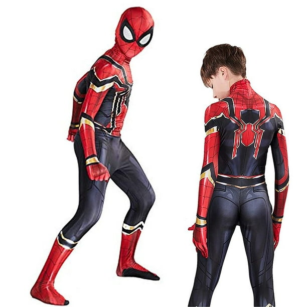 Disney Spiderman Green Goblin hombre y mujer mono Zentai Cosplay disfraz  Peter Parker mono Tom Holla Deng Xun unisex