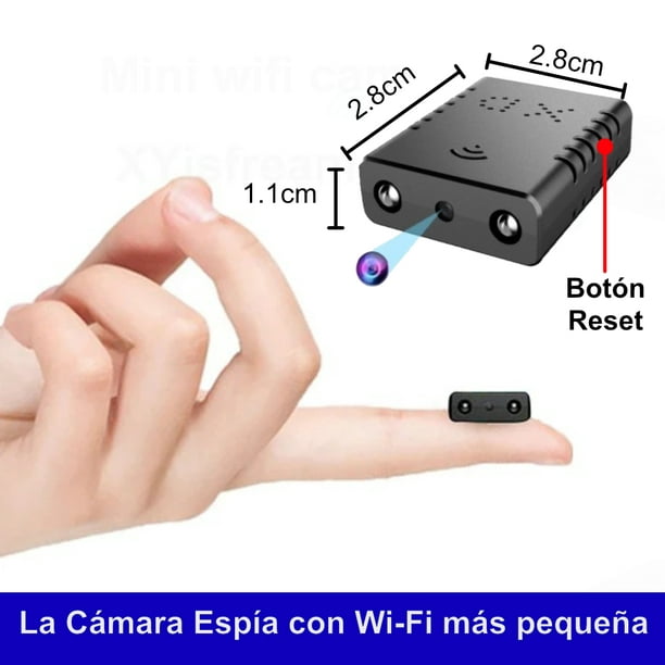 Mini Cámara Espía Oculta Micro Camara Espia Inalambrica Wifi Ful