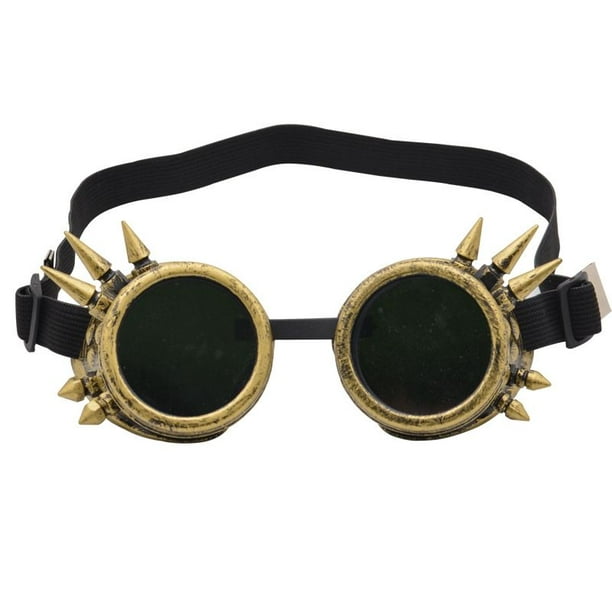 Gafas Steampunk vintage de soldadura gótica (cobre)